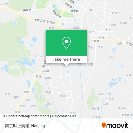 南京时上宾馆 map