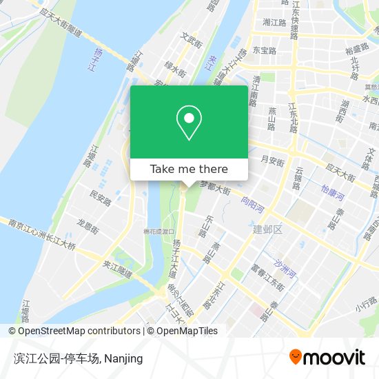 滨江公园-停车场 map