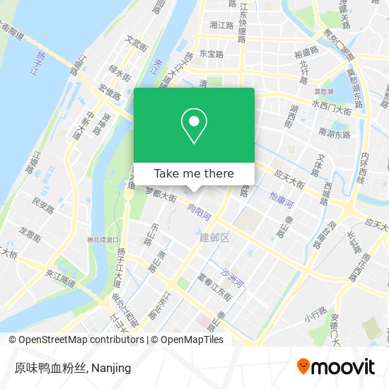 原味鸭血粉丝 map