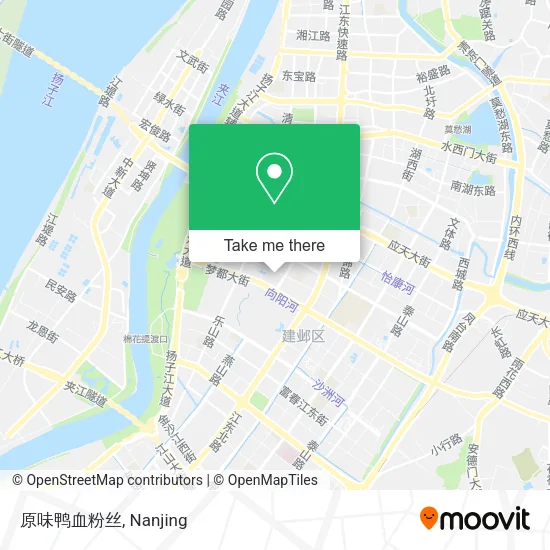 原味鸭血粉丝 map