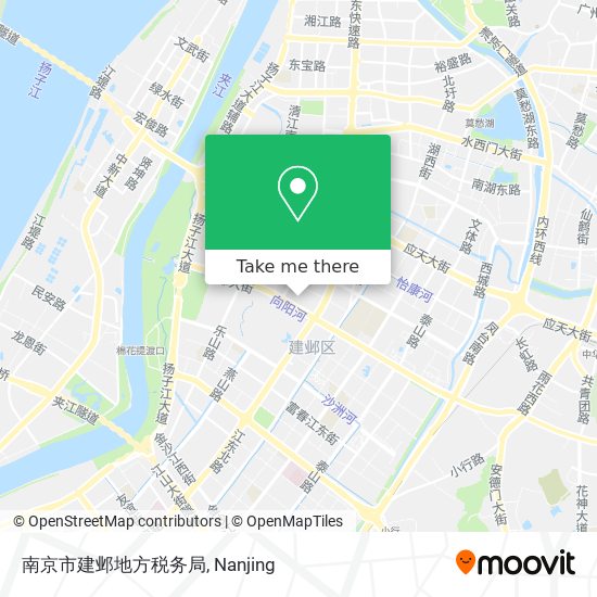 南京市建邺地方税务局 map
