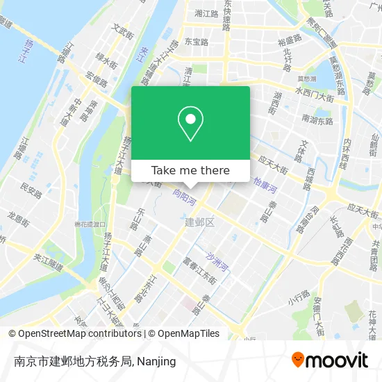 南京市建邺地方税务局 map