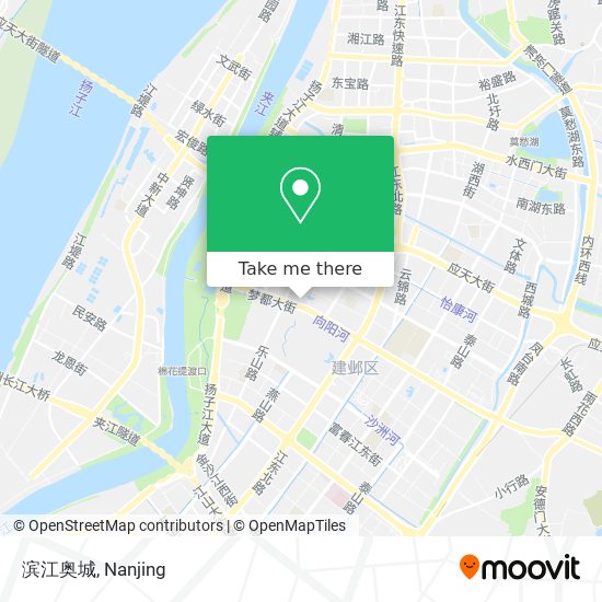 滨江奥城 map
