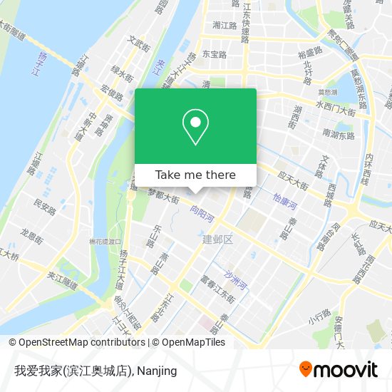 我爱我家(滨江奥城店) map