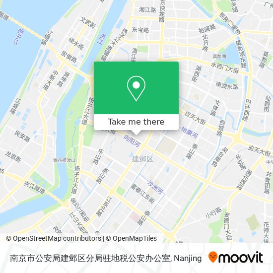 南京市公安局建邺区分局驻地税公安办公室 map