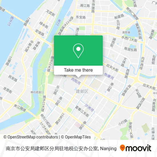 南京市公安局建邺区分局驻地税公安办公室 map