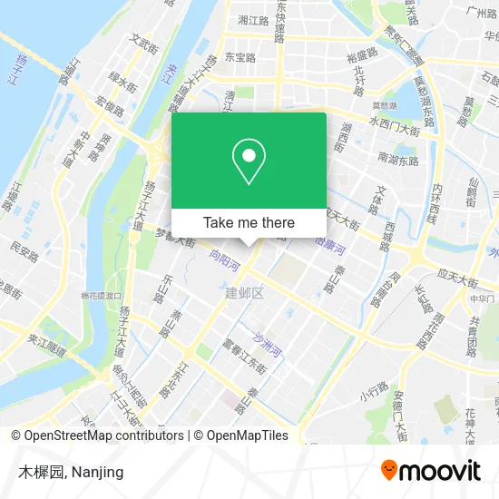 木樨园 map