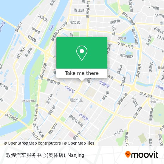 敦煌汽车服务中心(奥体店) map