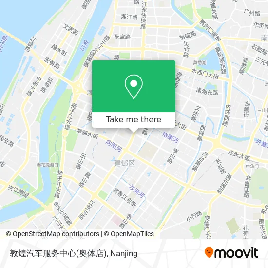 敦煌汽车服务中心(奥体店) map
