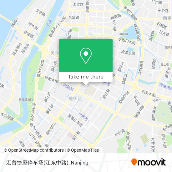 宏普捷座停车场(江东中路) map