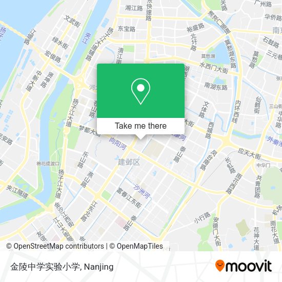 金陵中学实验小学 map