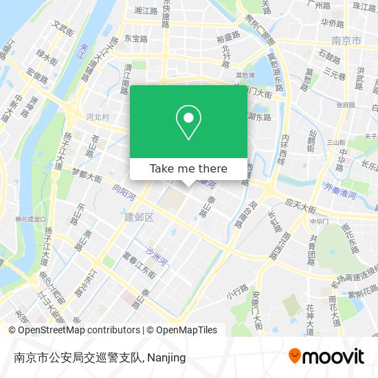 南京市公安局交巡警支队 map