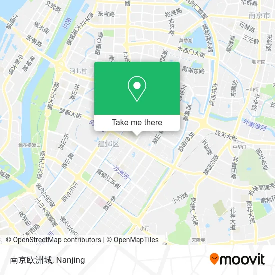 南京欧洲城 map