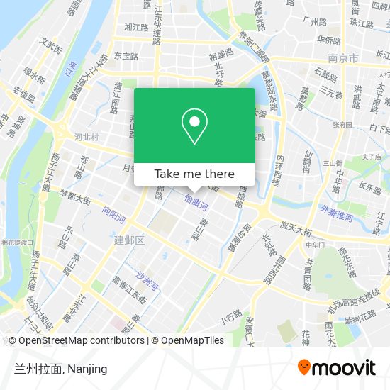 兰州拉面 map
