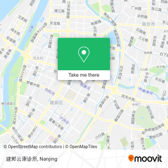 建邺云康诊所 map