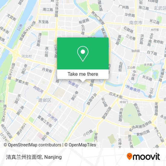 清真兰州拉面馆 map