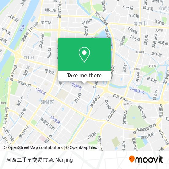 河西二手车交易市场 map