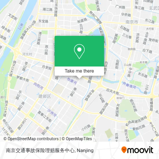 南京交通事故保险理赔服务中心 map