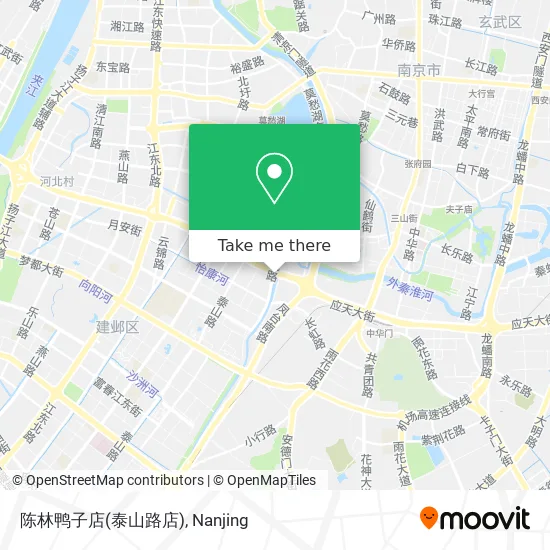 陈林鸭子店(泰山路店) map