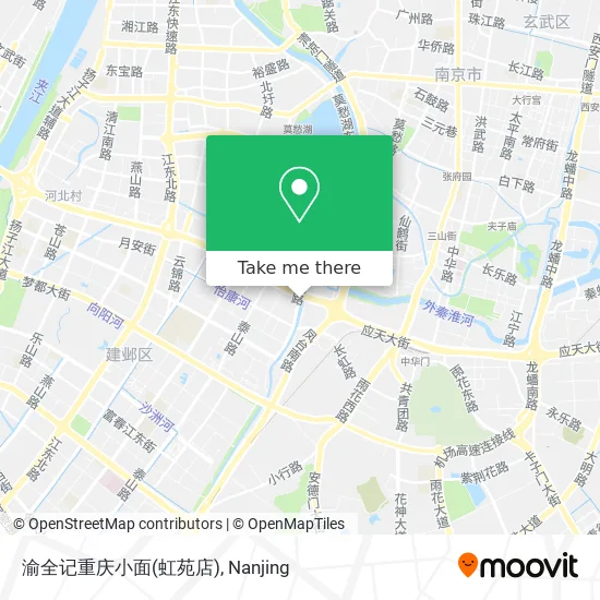 渝全记重庆小面(虹苑店) map