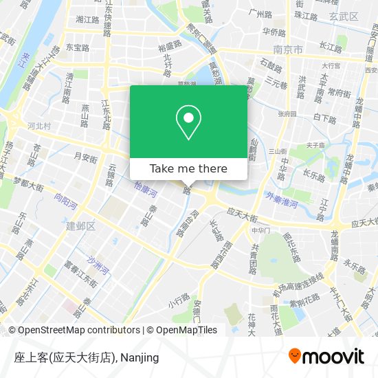 座上客(应天大街店) map