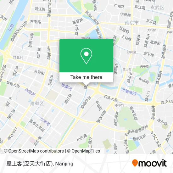 座上客(应天大街店) map