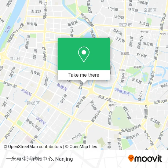 一米惠生活购物中心 map