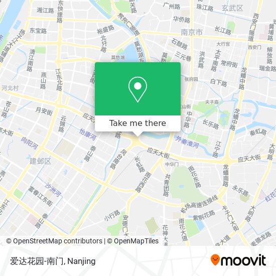 爱达花园-南门 map
