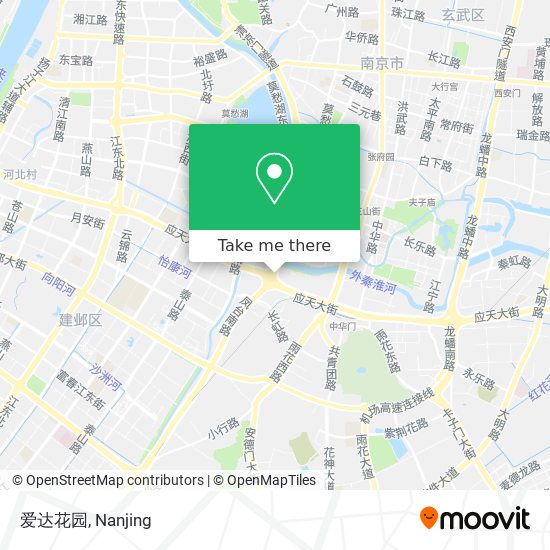 爱达花园 map