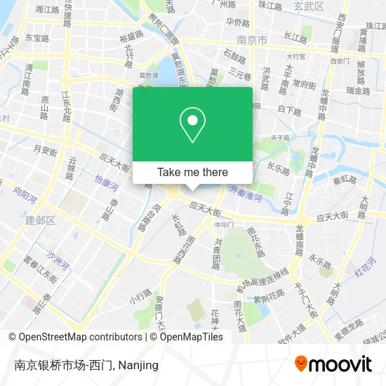 南京银桥市场-西门 map