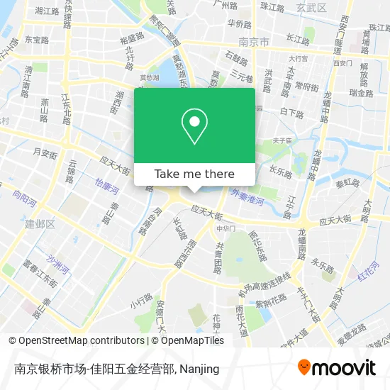 南京银桥市场-佳阳五金经营部 map