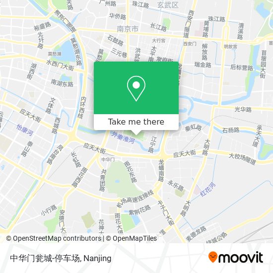 中华门瓮城-停车场 map