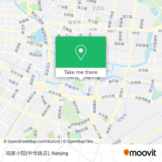 咱家小院(中华路店) map