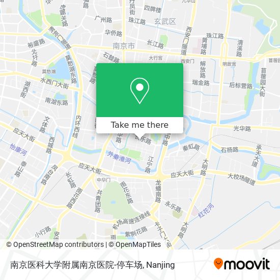 南京医科大学附属南京医院-停车场 map