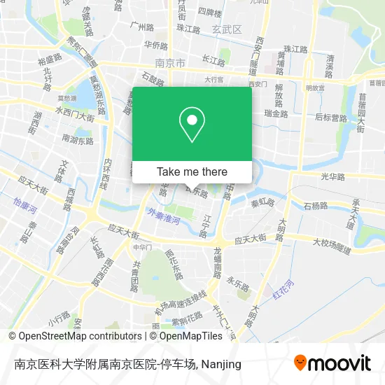 南京医科大学附属南京医院-停车场 map