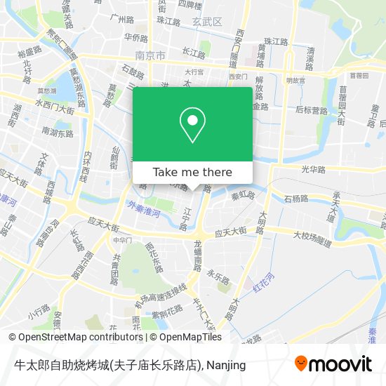 牛太郎自助烧烤城(夫子庙长乐路店) map