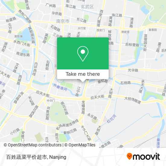 百姓蔬菜平价超市 map