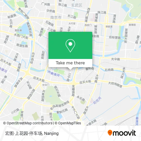 宏图·上花园-停车场 map