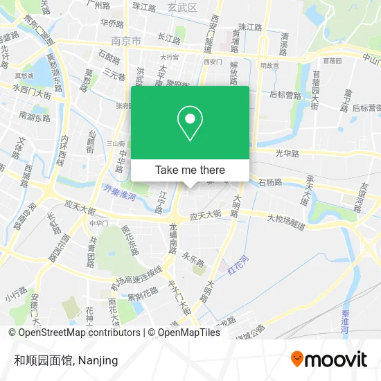 和顺园面馆 map