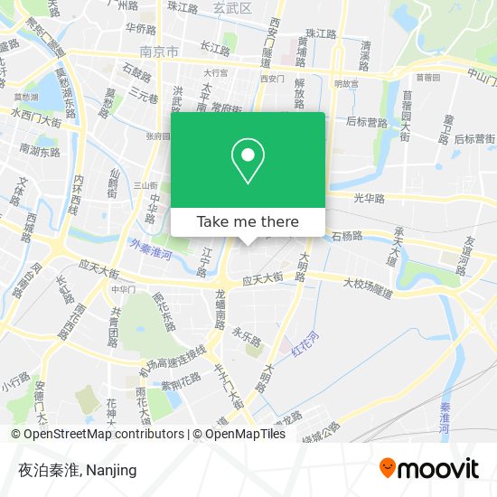 夜泊秦淮 map