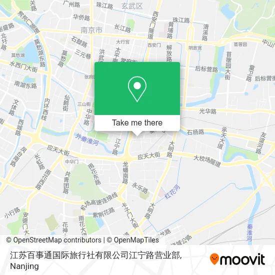 江苏百事通国际旅行社有限公司江宁路营业部 map