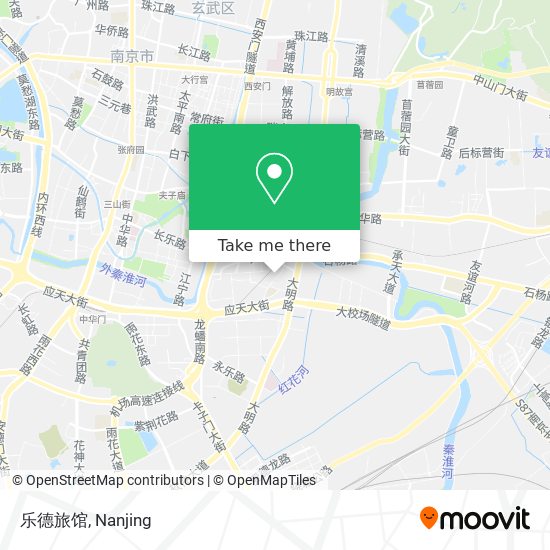 乐德旅馆 map