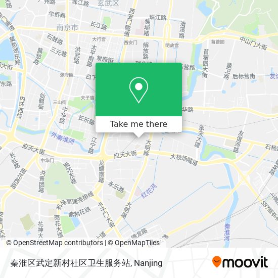 秦淮区武定新村社区卫生服务站 map