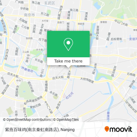 紫燕百味鸡(南京秦虹南路店) map