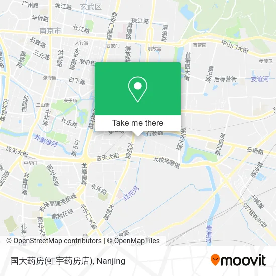 国大药房(虹宇药房店) map