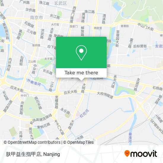 肤甲益生指甲店 map