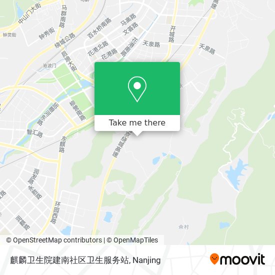 麒麟卫生院建南社区卫生服务站 map