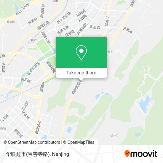 华联超市(宝善寺路) map