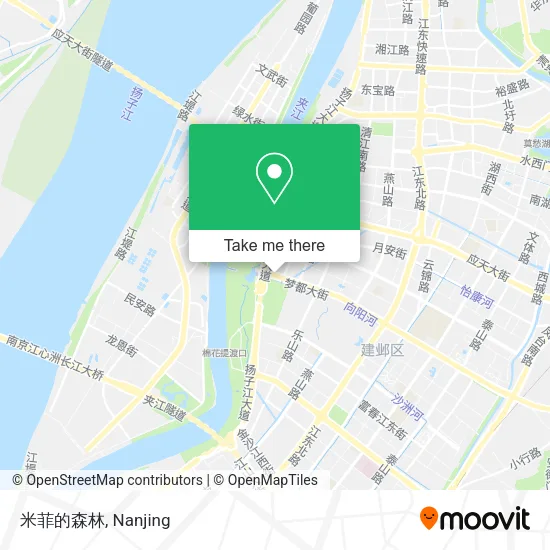 米菲的森林 map