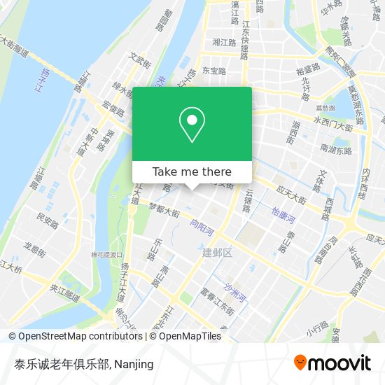 泰乐诚老年俱乐部 map